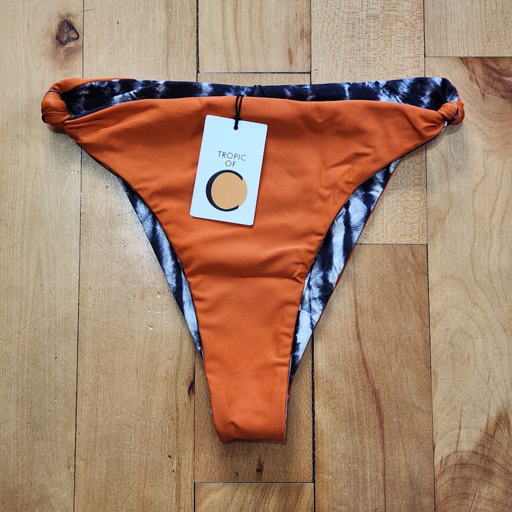 NWT Tropic of C Sana Reversible Bikini Bottoms - S